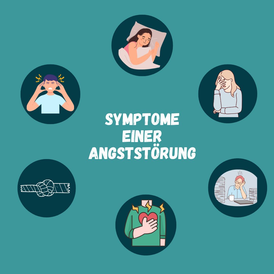 Symptome einer Angststörung