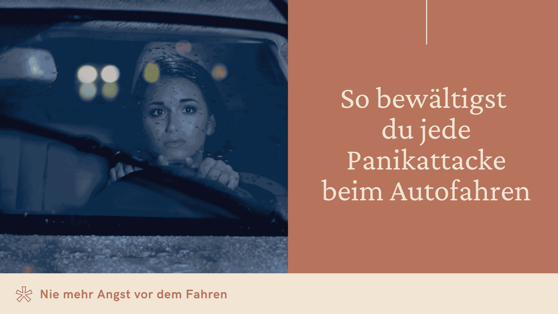 Panikattacken beim Autofahren